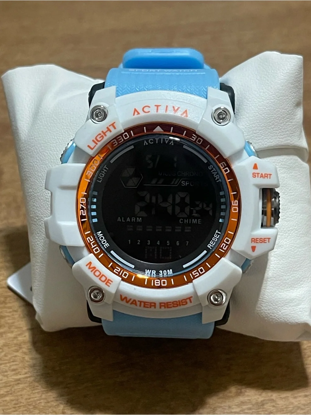Activa X Invicta Digital Men's Watch - 56mm. Light Blue